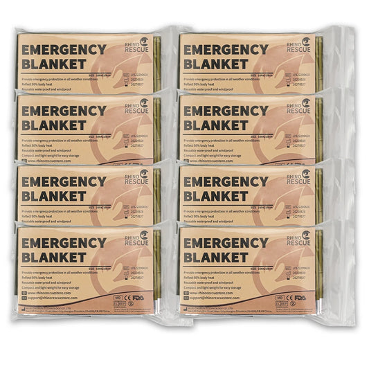 Manta de Emergencia 210x160cm - Protección Térmica Vital para Outdoor y Primeros Auxilios