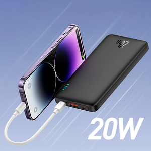 Power Bank Airpow 10000mAh - Carga Rápida 20W para Emergencias y Aventura
